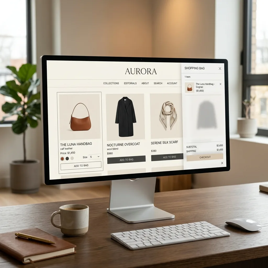 Peek-a-Boo Luxury Shopify Website